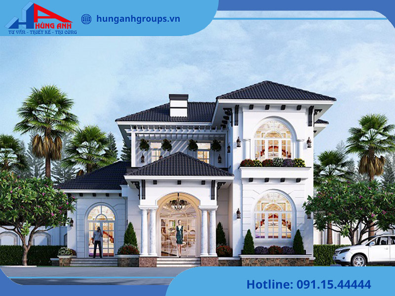 Những mẫu biệt thự đẹp, phù hợp với khí hậu miền Bắc Việt Nam