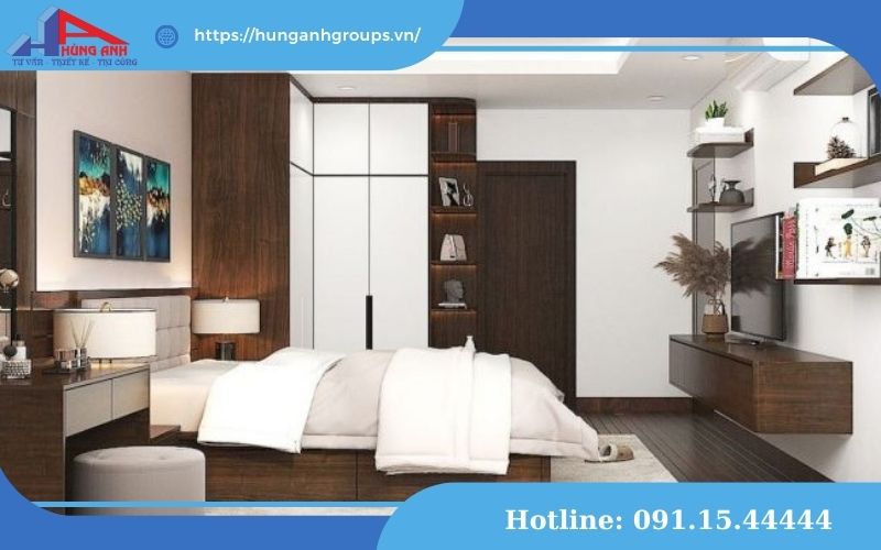 Thiết kế nhà chung cư tối ưu không gian sống thiết kế phòng ngủ chung cư