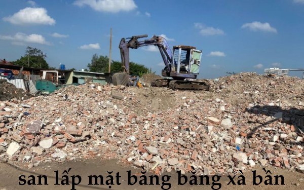 Dịch vụ phá dỡ nhà cũ trọn gói - Uy tín, giá rẻ, an toàn tại Hà Nội san lấp mặt bằng