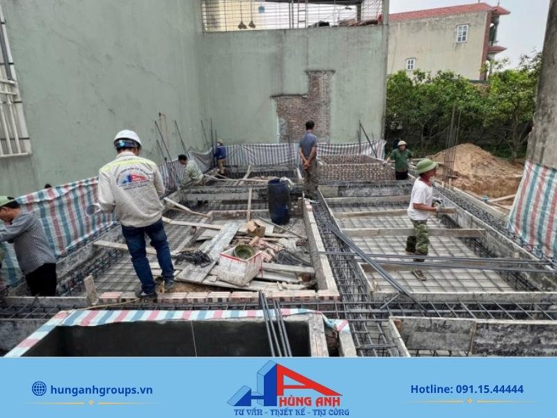 Thi công kết cấu móng băng móng cọc cho nhà cấp 4 đảm bảo chịu lực tốt