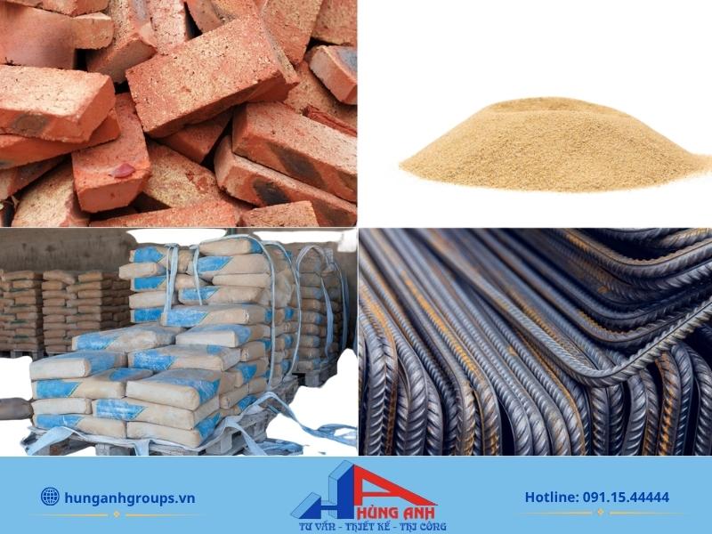 Định mức vật tư và báo giá xây tường gạch 200 minh bạch tại Hùng Anh Groups