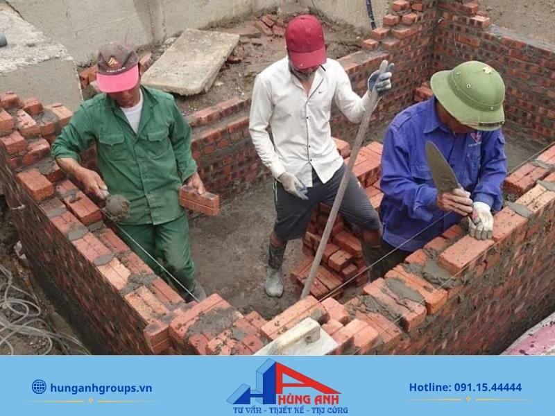 Những lưu ý khi thi công xây tường gạch 200 tránh nứt nẻ thấm dột