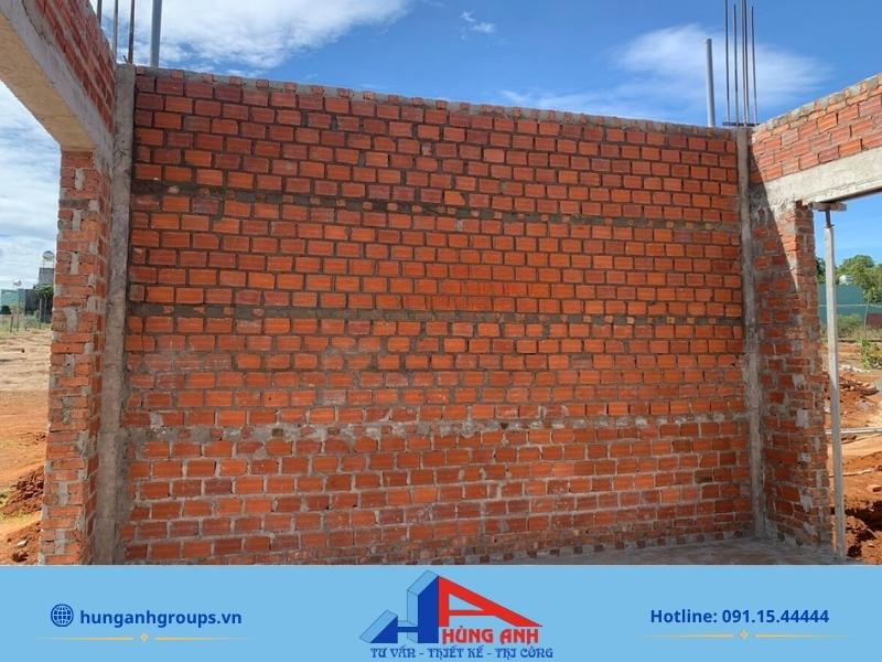 Vai trò chịu lực và chống thấm vượt trội khi xây tường gạch 200