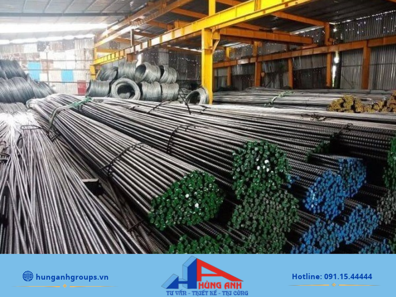 Cách tính khối lượng sắt thép trên 1m3 bê tông dầm sàn móng