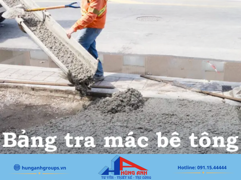 Quy đổi tỷ lệ trộn mác bê tông theo thùng sơn 18L