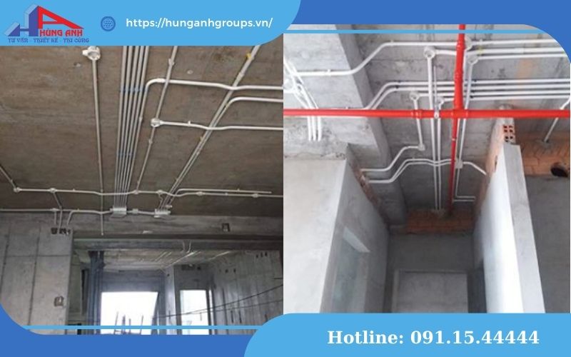 thi công đường điện nước cho nhà cũ