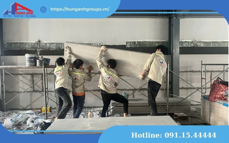 ốp gạch tường nhà