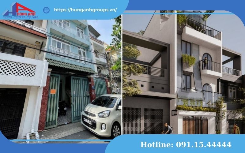 sửa nhà 4 tầng trọn gói