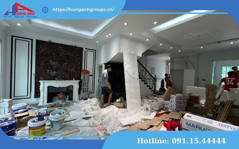 thi công sàn gỗ