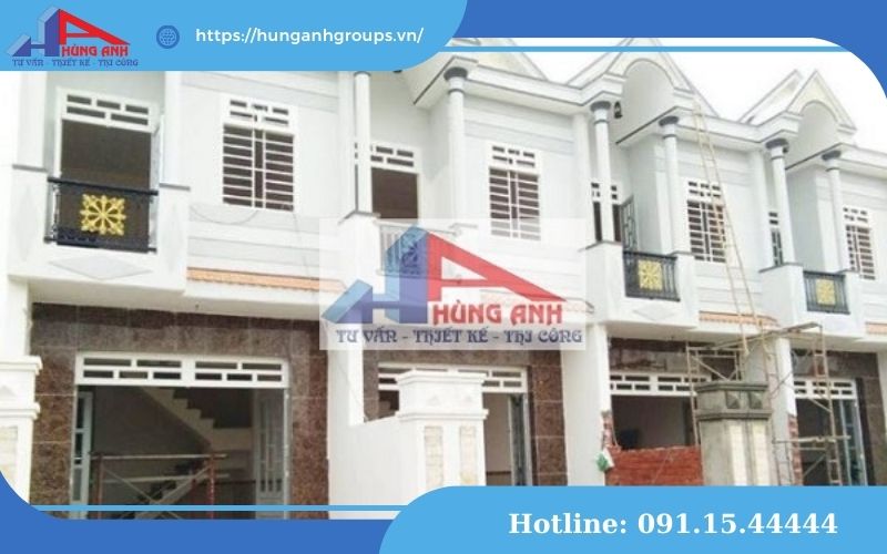xây nhà liền kề trọn gói