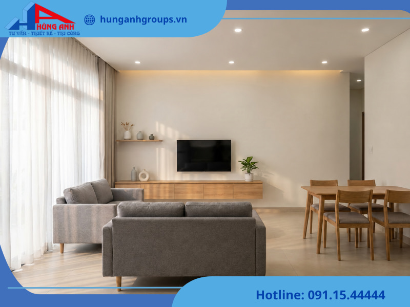 Ảnh banner thi công nội thất nhà cấp 4
