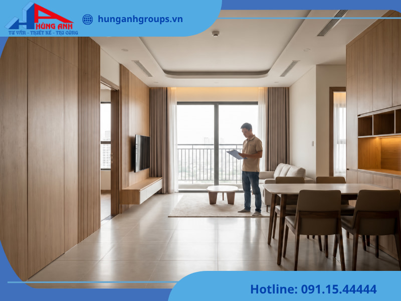 Ảnh banner thi công nội thất