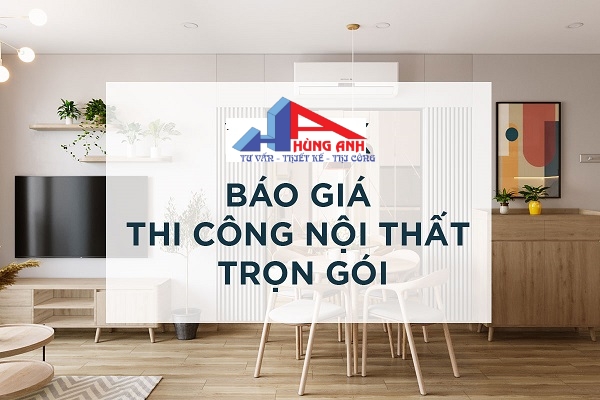 giá thi công nội thất