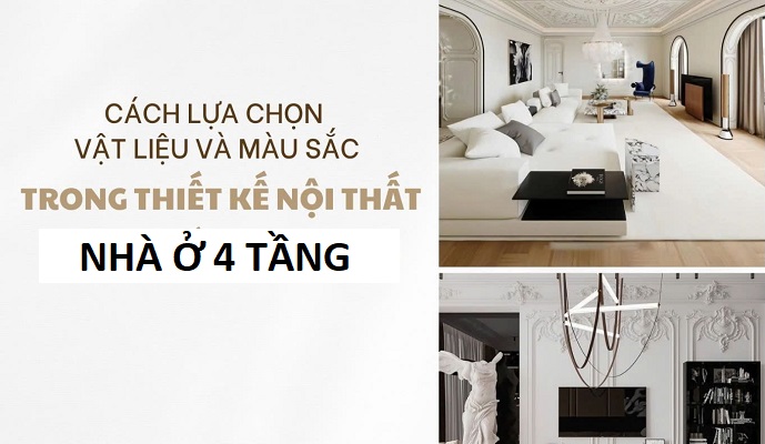Gợi ý vật liệu và màu sắc phù hợp
