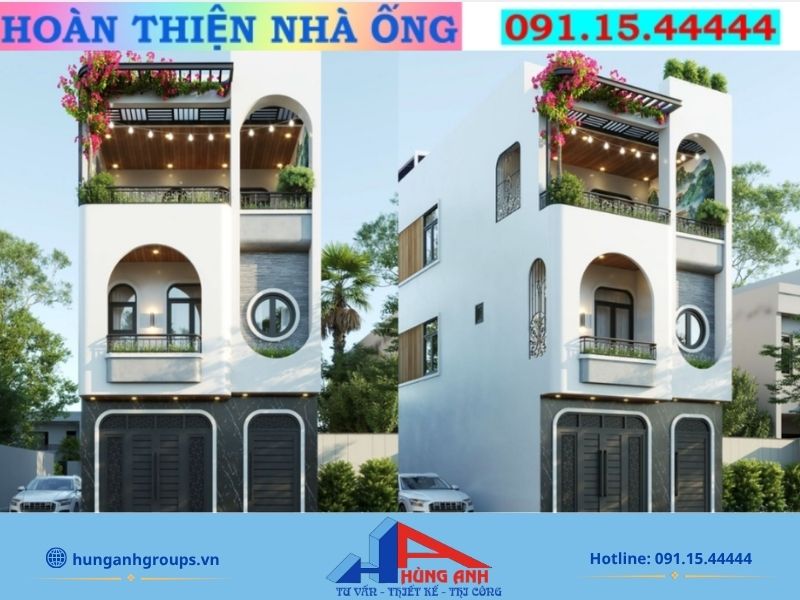 Báo giá hoàn thiện nhà ống | Bóc tách minh bạch 2026 Dịch vụ thi công hoàn thiện nhà ống trọn gói tại Hà Nội - Hùng Anh Groups