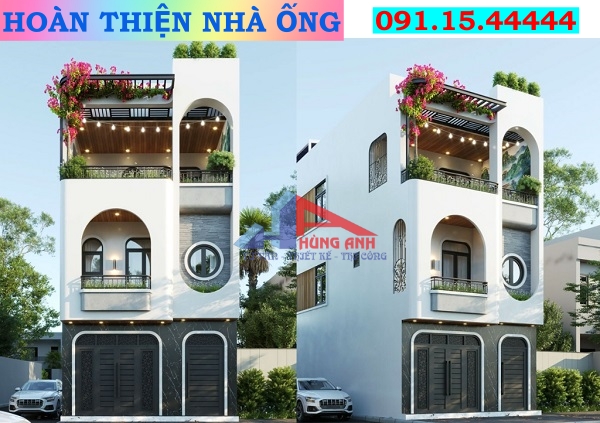 hoàn thiện nhà ống