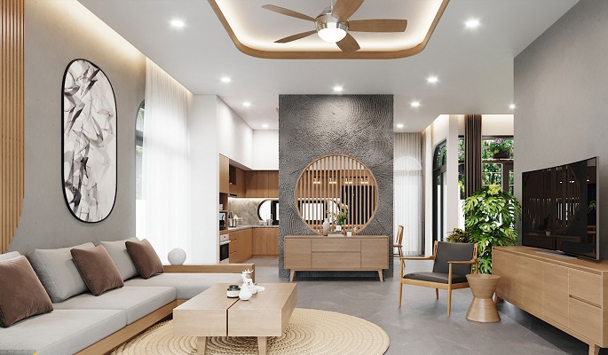 Thiết Kế Nội Thất Nhà Cấp 4 Đẹp – Tiện Nghi – Chuẩn Công Năng mẫu nội thất nhà cấp 4 đẹp