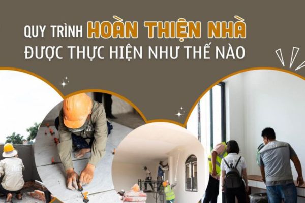 Quy trình thi công hoàn thiện nhà cấp 4