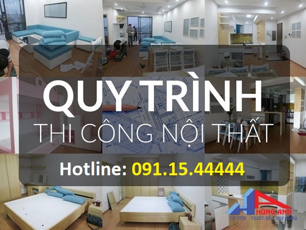 Quy trình thi công nội thất