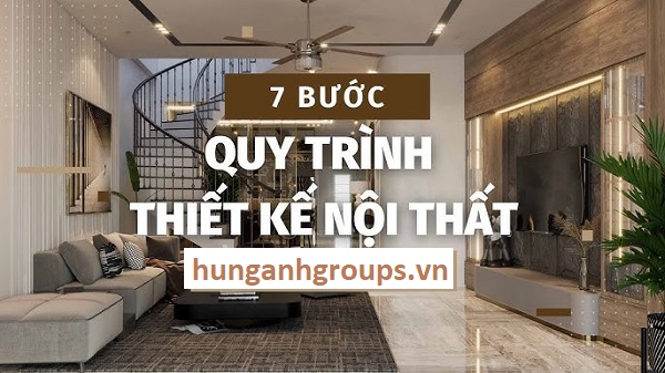 quy trình thiết kế nội thất