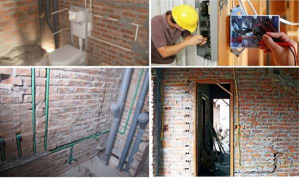 Hoàn thiện nhà 4 tầng trọn gói với chi phí hợp lý nhất 2025 thi cong dien nuoc nha dan dung 1