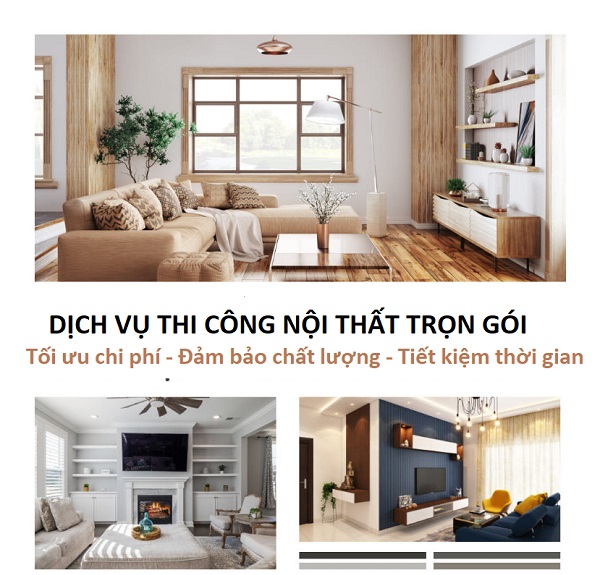 dịch vụ thi công nội thất trọn gói