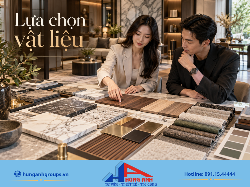 50+ Mẫu Thiết Kế Nội Thất Nhà 4 Tầng Đẹp, Hiện Đại 2026 Ưu tiên sử dụng các vật liệu hiện đại như gỗ công nghiệp, đá tự nhiên và kính cường lực cho nội thất bền đẹp.