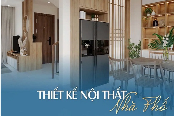 thiết kế nội thất nhà phố