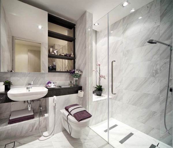 thiết kế nội thất phòng vệ sinh nhà 2 tầng
