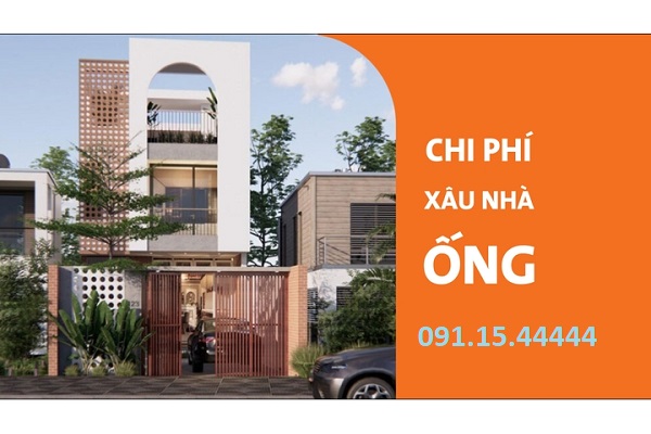 chi phí xây nhà ống