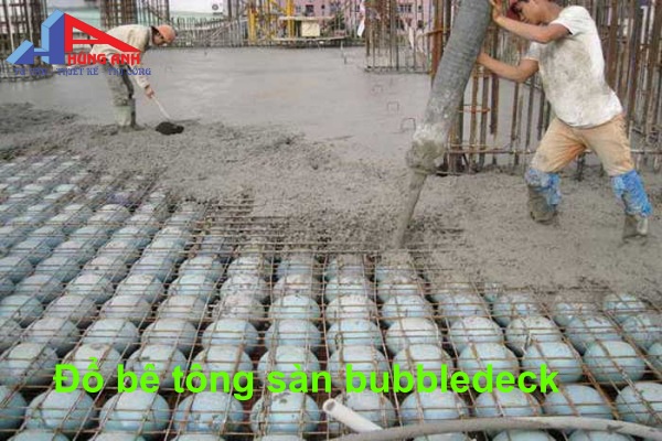 đổ bê tông sàn bóng