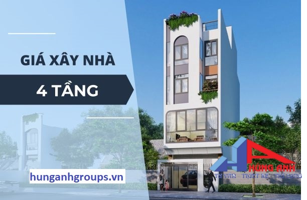 ĐƠN GIÁ XÂY NHÀ 4 TẦNG