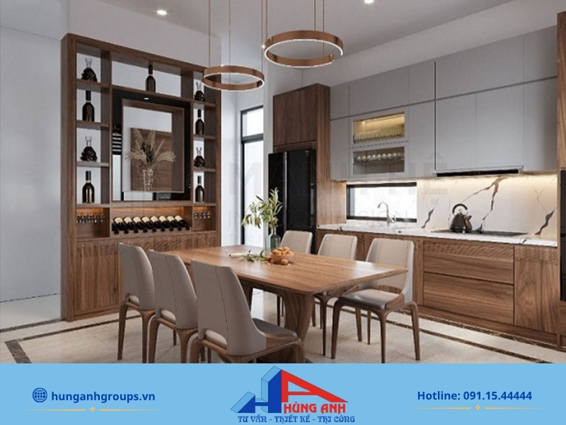 Thiết kế nội thất phòng bếp | 50+ Mẫu 2026 & Bảng giá chuẩn Lựa chọn vật liệu và phụ kiện chuẩn quyết định phần lớn đến ngân sách thi công phòng bếp.