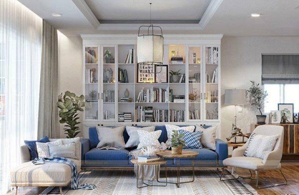 Thiết kế phòng khách phong cách Scandinavian