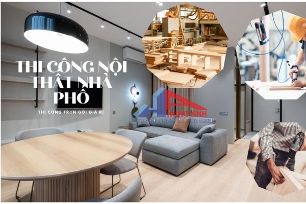 thi công nội thất nhà phố trọn gói