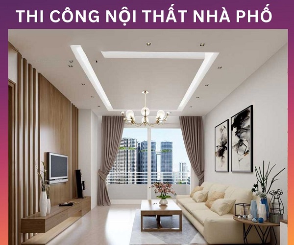 thi công nội thất cho nhà phố