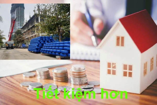 tiết kiệm trong xây dựng
