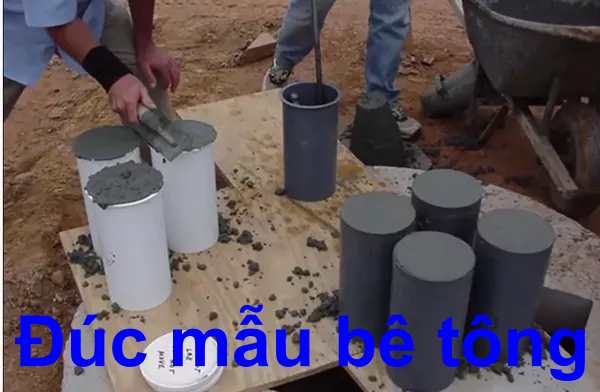 đúc mẫu bê tông