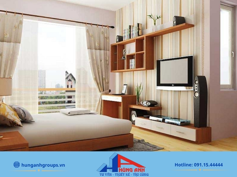 Giường ngủ thông minh tích hợp ngăn kéo tối ưu diện tích nhà 2 tầng