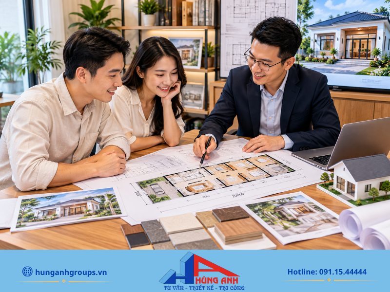 Lên kế hoạch chi tiết và chọn vật liệu phù hợp là chìa khóa để xây nhà tiết kiệm. 