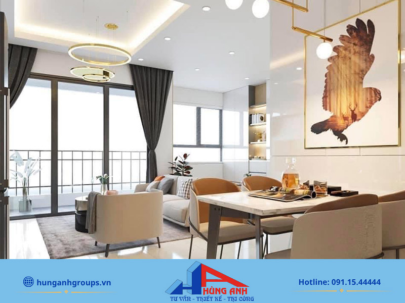 Xây nhà ống mặt tiền 5m trọn gói thiết kế và hoàn thiện Thi công hoàn thiện nội thất theo đúng tư vấn nhu cầu sử dụng