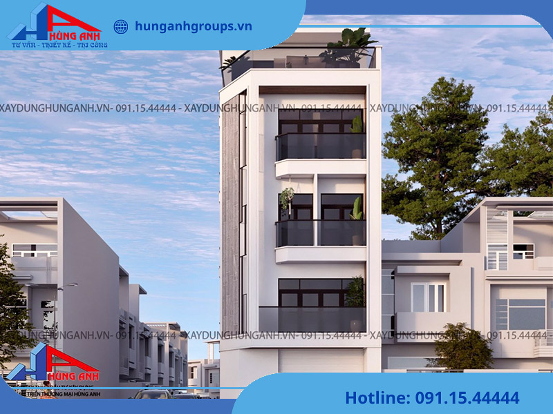 Hùng Anh Groups thiết kế nhà phố trọn gói theo yêu cầu
