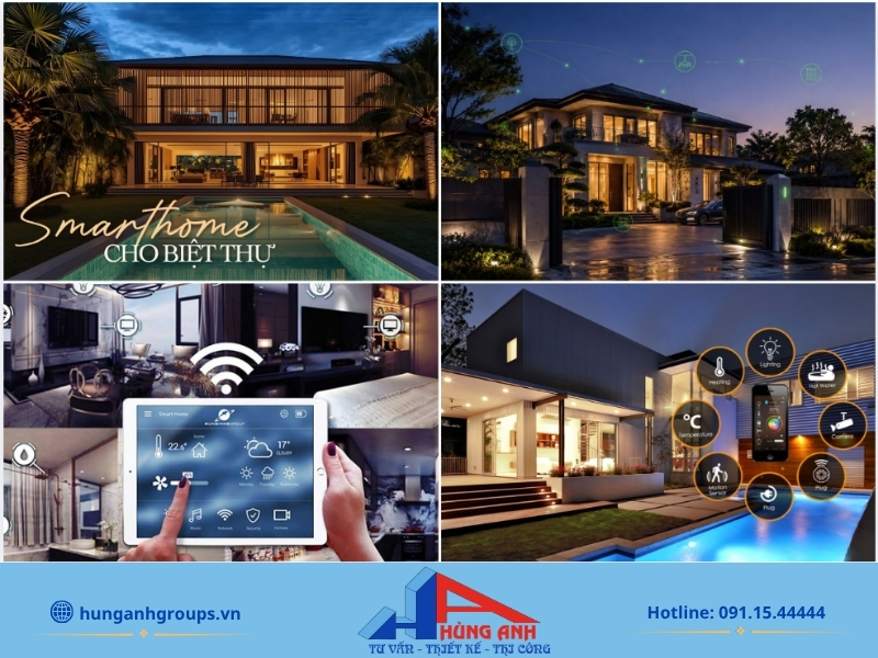 Thiết kế biệt thự 2 tầng tại Hà Nội | Mẫu đẹp, xu hướng 2026 Xu hướng thiết kế biệt thự 2 tầng thông minh ứng dụng công nghệ Smart Home và vật liệu xanh bền vững.