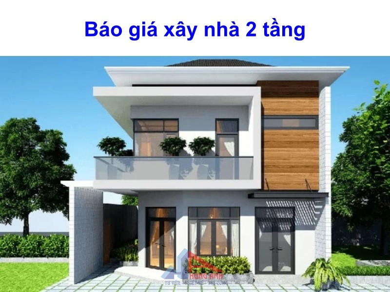 báo giá xây nhà 2 tầng