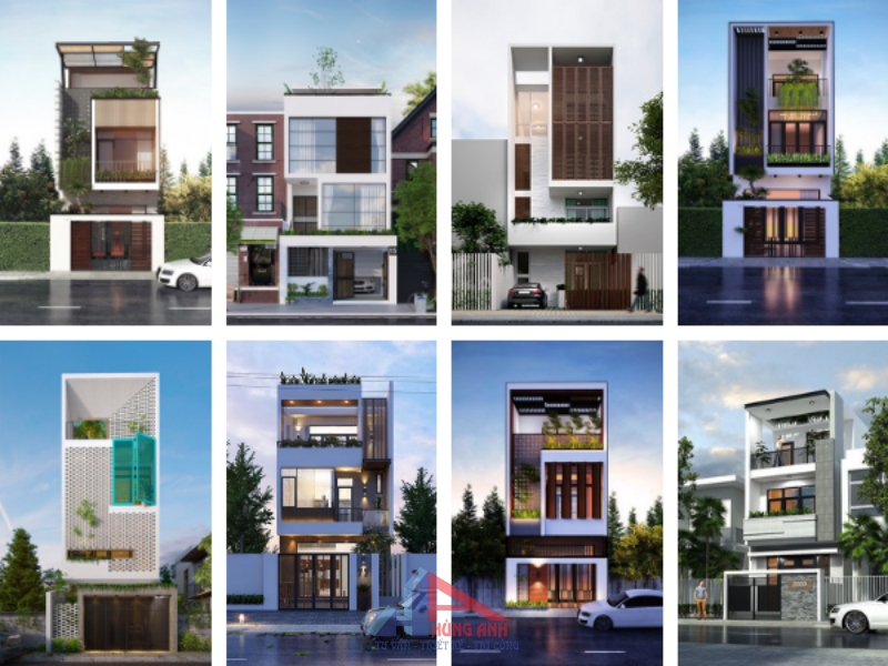 các mẫu nhà ống 3 tầng đẹp
