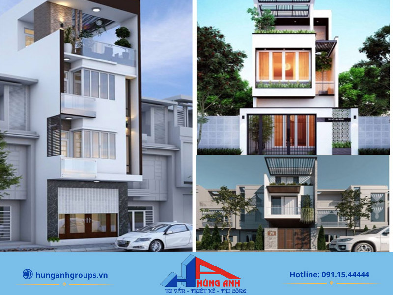 Các mẫu thiết kế nhà ống dành cho khu vực đô thị