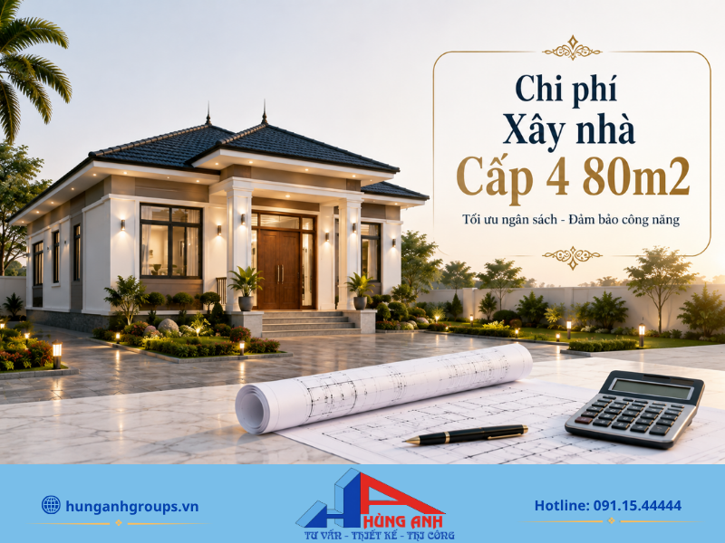 Chi phí xây dựng thực tế phụ thuộc nhiều vào bản vẽ thiết kế công năng và yêu cầu riêng của từng gia chủ.