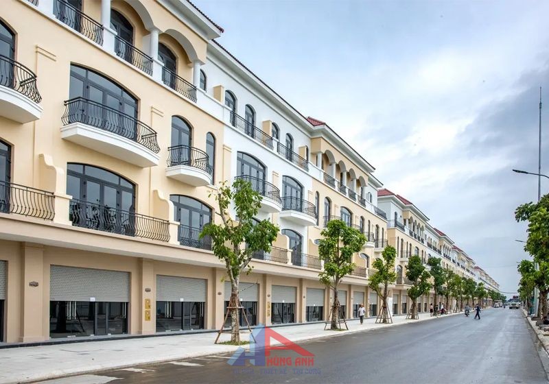 shophouse 4 tầng liền kề