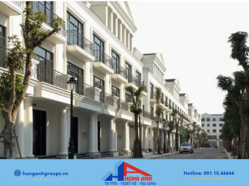 Mẫu thiết kế nhà liền kề trọn gói đẹp sang năm 2026 Nhà liền kề