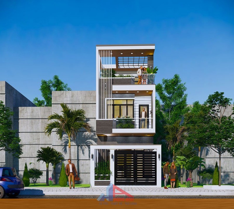 nhà ống phong cách tối giản